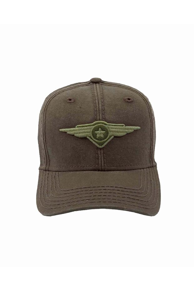Logo Men's Baseball Cap Adjustable Cotton Hat Classic Fit with Embroidered Front Design