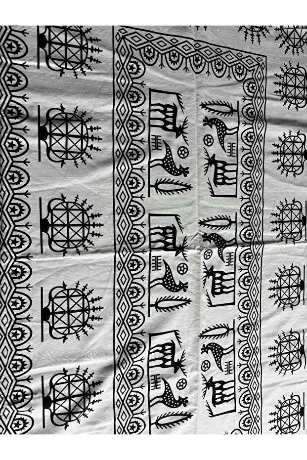 مفرش طاولة مستطيل منقوش من Hitit - 3