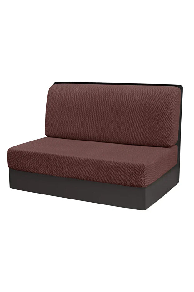 1 Set A4 Sofa cover 2 Pcs/set Polar Fleece RV Dinette Cushions Covers Stretch Couch Cover Booth Seat
