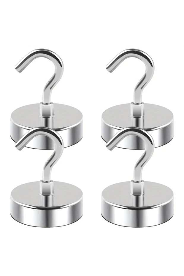 D32-yin 4pcs 100LBS Magnetic Hooks.Magnetic Hooks Cruise Ship Accessories, Door Holder, Keys, Home,