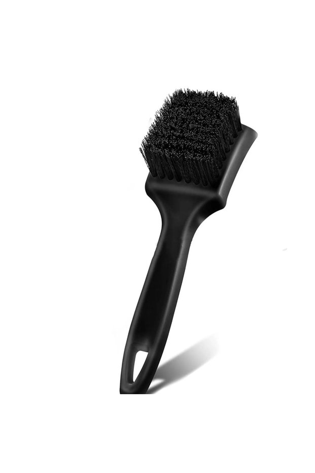 Car Tire Rim Brush Wheel Hub Cleaning Brushes Car Wheels Detailing Cleaning Accessories Black Tir...