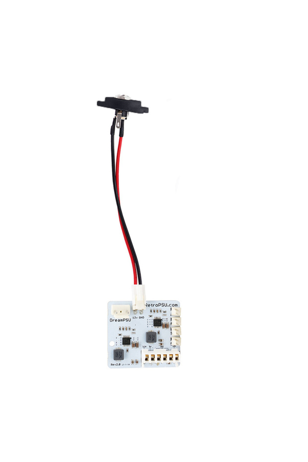 لوحة إمداد الطاقة Rev2.0 Dream PSU 12V + محول قابس الطاقة لجهاز التحكم في الألعاب SEGA DreamCast.
