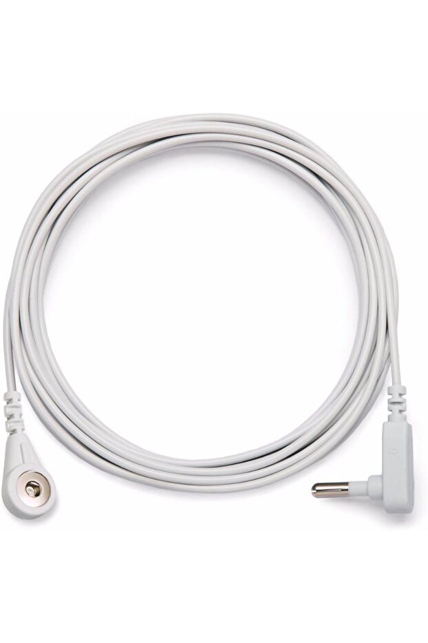 White Grounding Cord Replacement Grounding Cable Accessories for Grounding Sheets Fits All Popular B