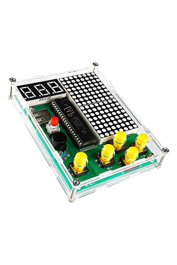 مجموعة أدوات صنع ألعاب البكسل DIY مشروع لحام إلكترونيات DIY تعلم التجميع مع... - 7