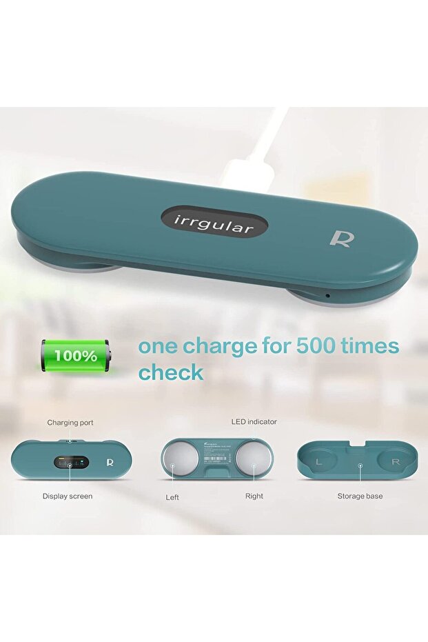 Pocket ECG Monitoring Device with OLED Screen Bluetooth EKG Monitor for Rhythm Waveform, Free APP... - 3