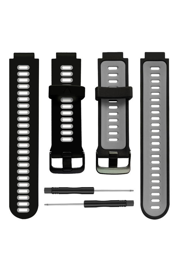 Black gray Wristband Bracelet For Forerunner 235 Smart Watch Strap Band Replacement For Foreru...