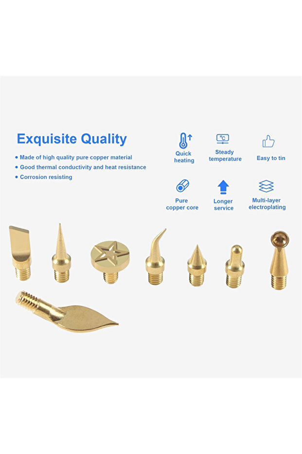 Prusa i3 MK3S+3D Printer Part Tool Kit Model Cleaning Scarper Modify Finishing: 8pcs Soldering Ir... - 3