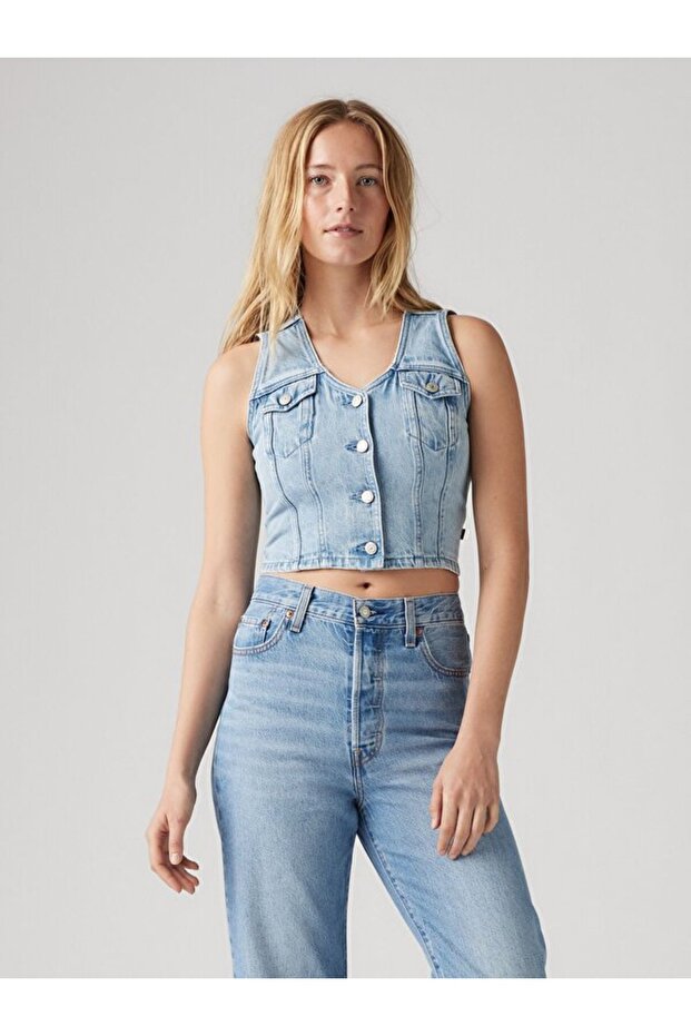 Bella Denim Korse - 1