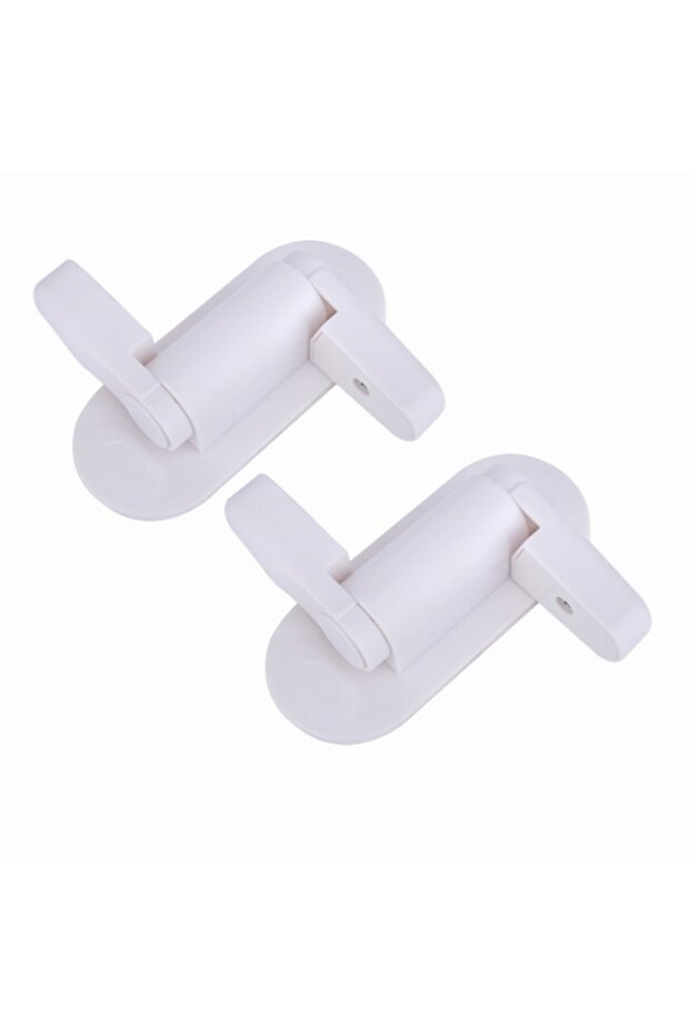 2pcs Universal Door Lever Lock Child Baby Safety Lock Rotation Proof Professional Door Adhesive Secu