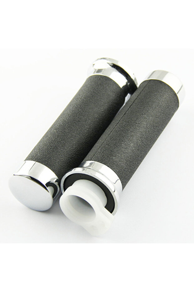 Black Motorcycle Grip 25mm For Yamaha XVZ1300 XV1600 V-Star XVS650 XVS650A XVS1100 XVS11A XVS1100AT