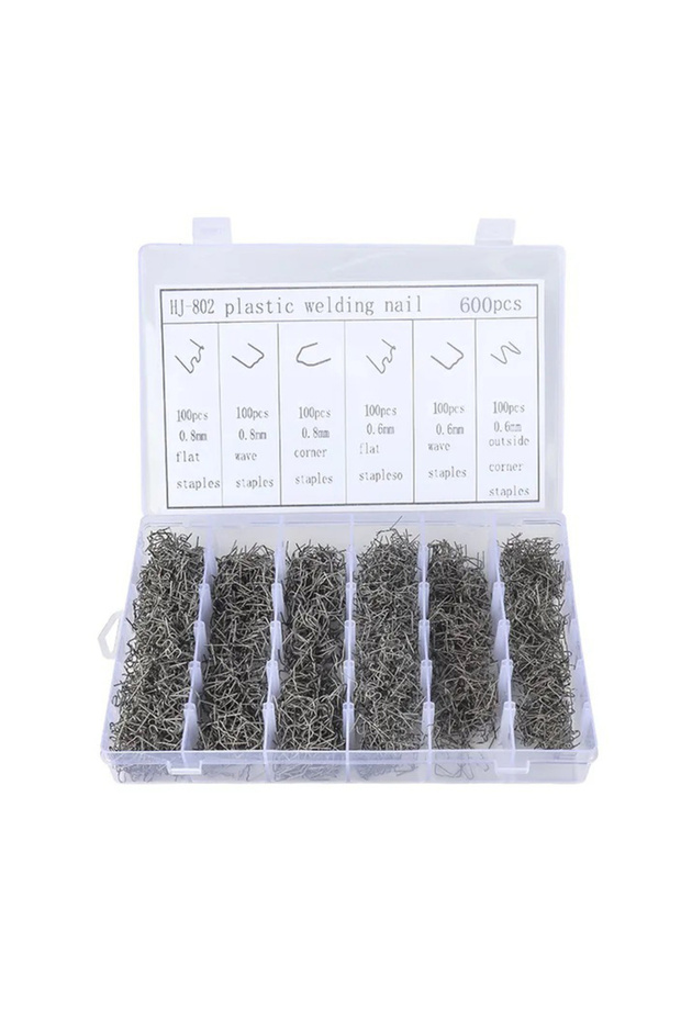600pcs 600PCS Hot Stapler Staples For Plastic Welder Automotive Plastic Repair Machine Welding Wire