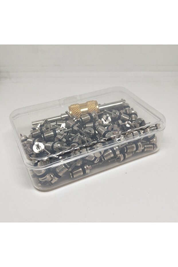 حلقة O سوداء 101 قطعة لقلب صمام واجهة تكييف الهواء R134، قلب صمام الارتداد المقطوع، شحن بارد