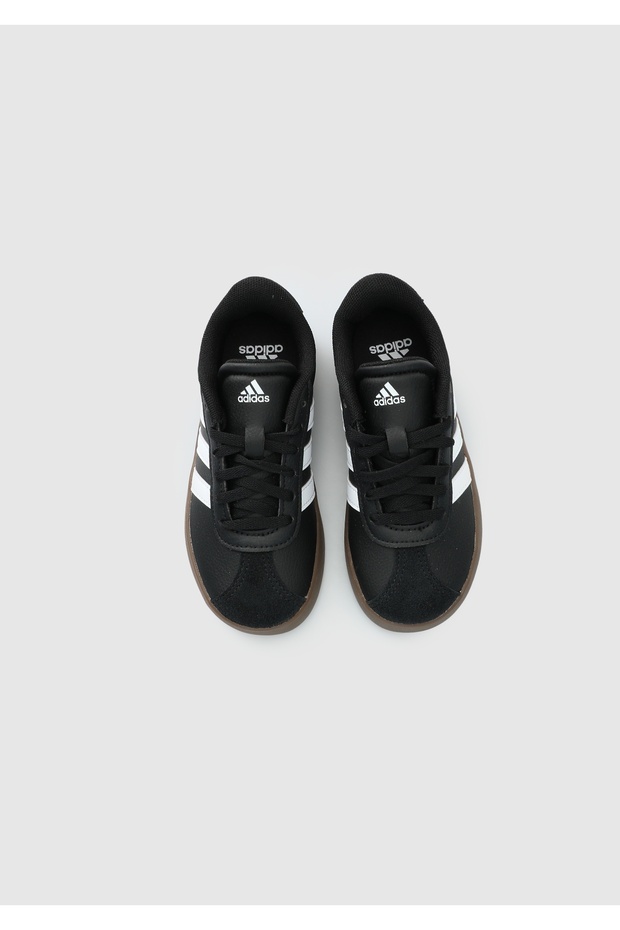 Vl Court 3.0 K Çocuk Siyah Sneaker - 5