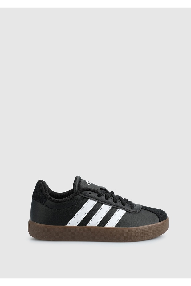 Vl Court 3.0 K Çocuk Siyah Sneaker - 1