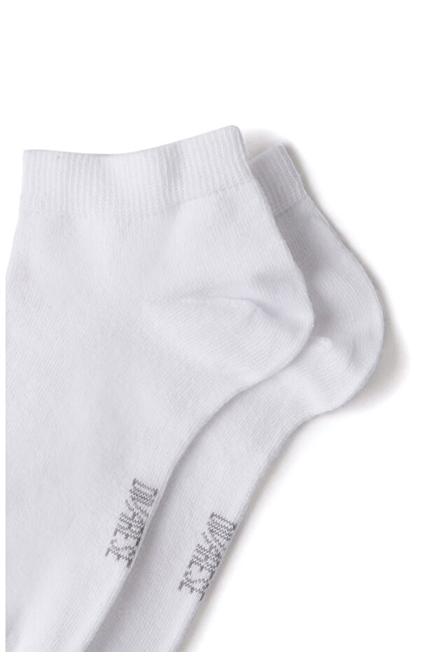 2li Beyaz Kadın Bambu Çorap Seti - 2