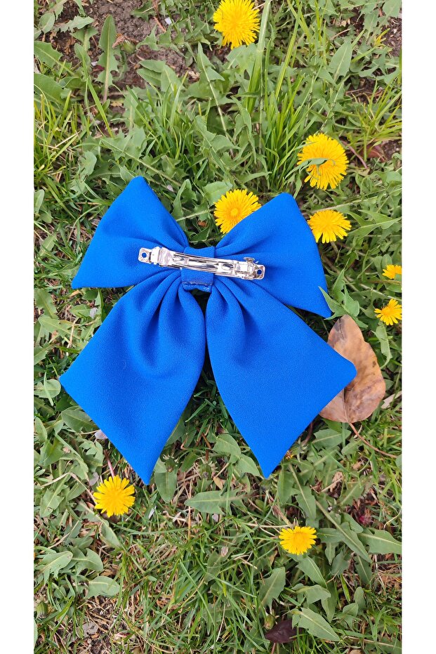 Sax Blue Bow Buckle