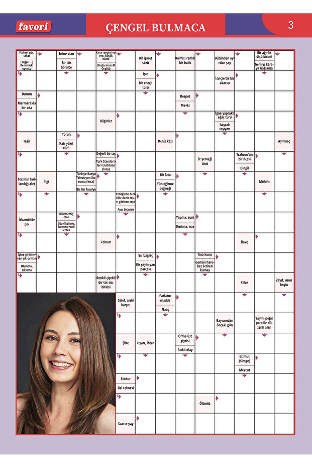 Çengel Bulmaca 001 - 3