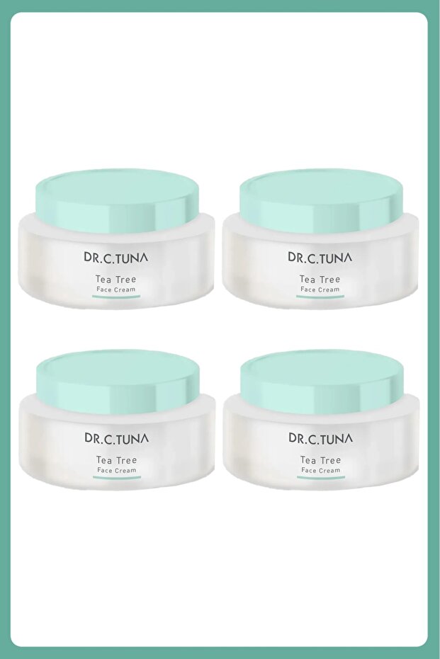Dr. C. Tuna Tea Tree Oil Face Cream 50 ml - 4 Pieces