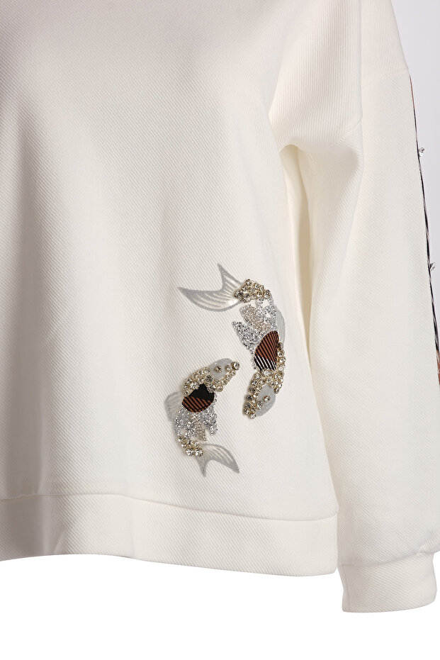 Kadın Sweatshirt Vd4113 - 1