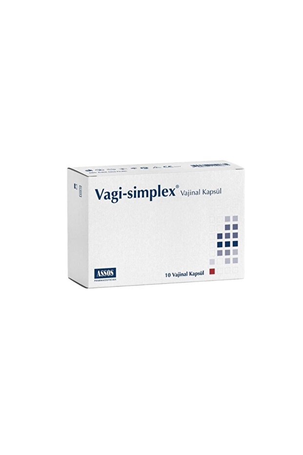 Vagi-simplex 10 Vajinal Kapsül 08/2025 Miadlı - 1