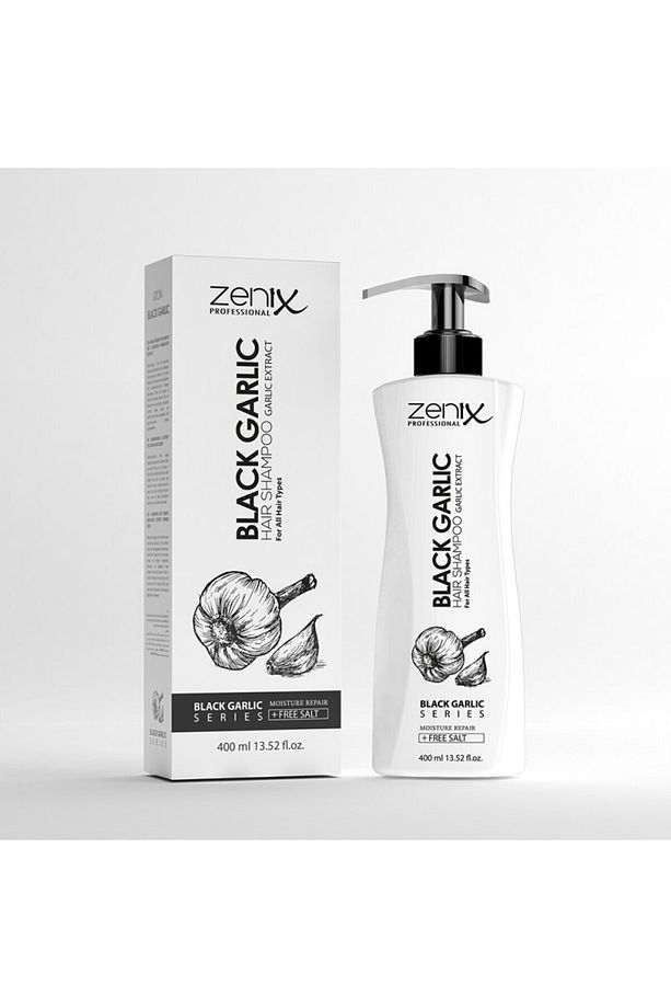 Saç Bakım Şampuanı Siyah Sarımsak 400 ml - 1