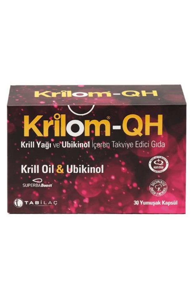 Krilom QH Krill Oil & Ubikinol 30 Soft Capsules