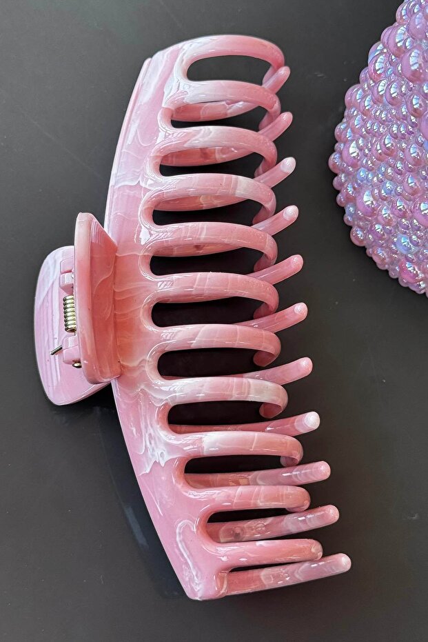 Pembe Renk Kemik Mandal Toka - 2