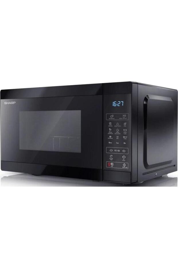 Cuptor cu microunde Sharp YC-MG02EB, 20 l, 800 W, Digital, Grill, EasyClean, Eco Function - 3