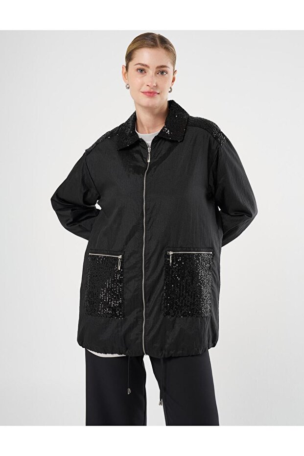 Kadın Siyah Ceket - 2