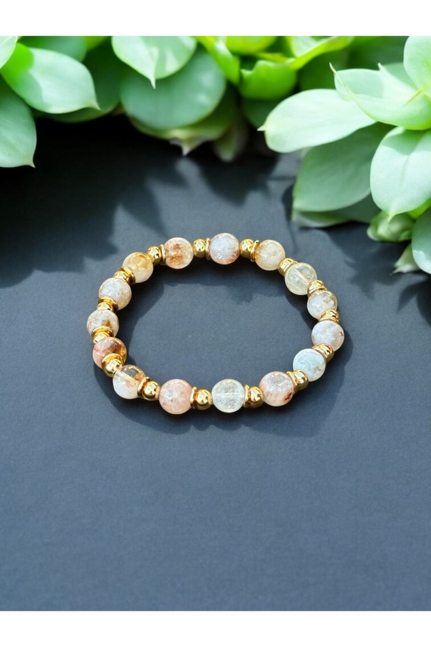 Abundance Stone - Citrine Stone Real Natural Stone Bracelet