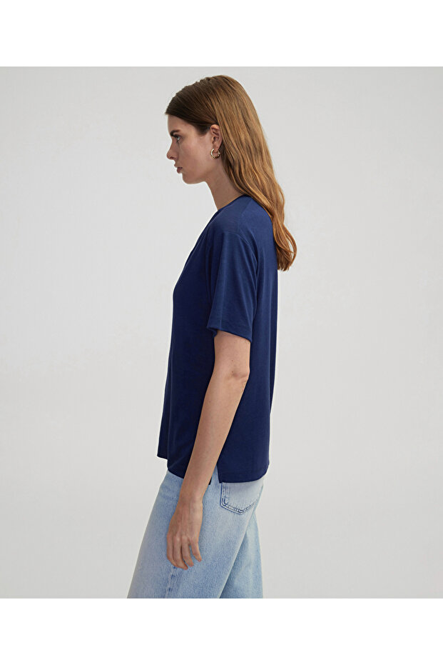V yaka basic tişört - 2