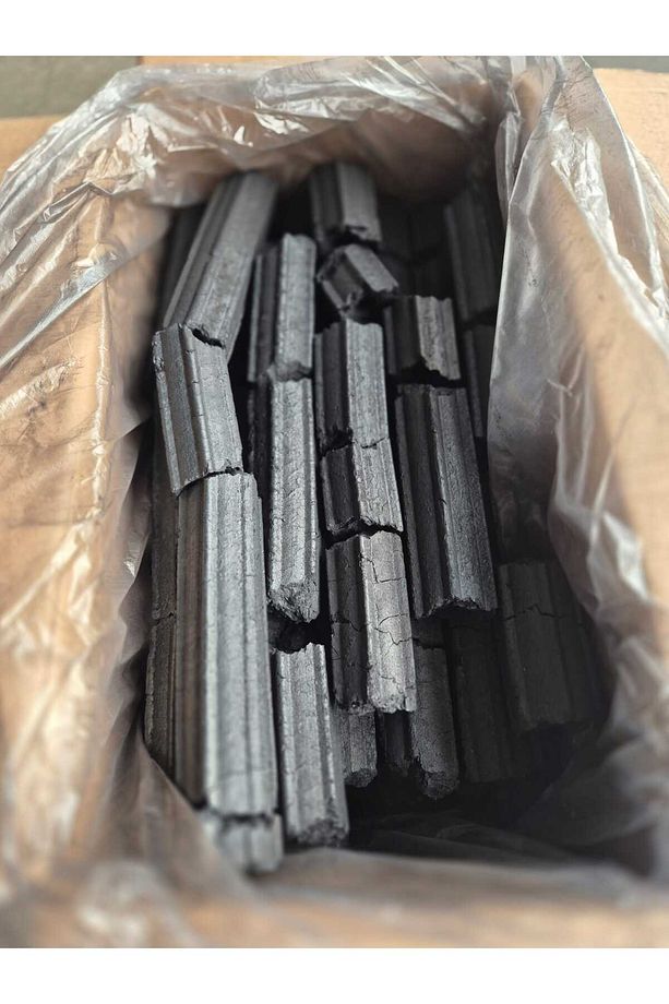 İthal Briket Pres Mangal Kömürü - Dumansız (10kg) - 2