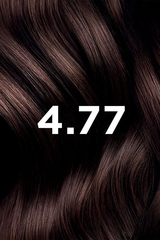 Color Amonyaksız Kalıcı Doğal Içerikli Bitkisel Saç Boyası 4.77 Yoğun Kestane Bakır - 6