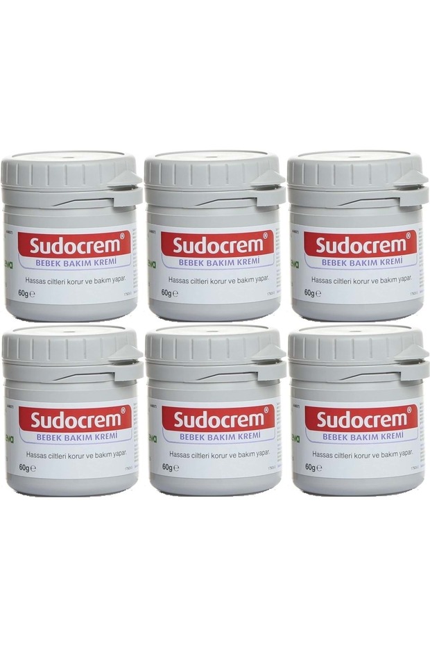 60Gr (Set of 6) Skin Baby Care Diaper Rash Cream