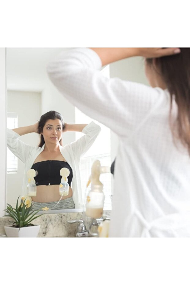 حمالة صدر سهلة التعبير كبيرة سوداء - 5