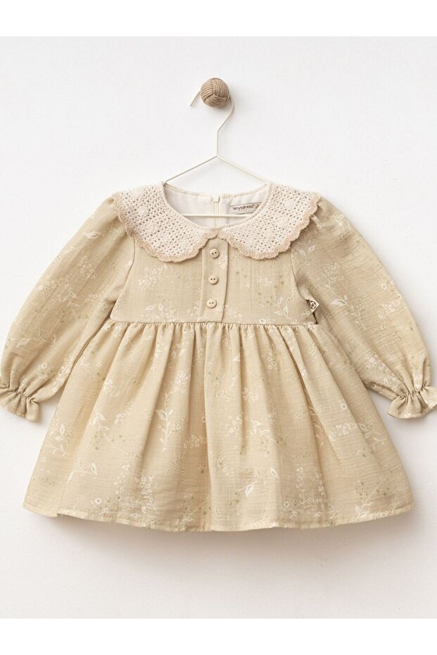 ÖRME YAKALI ELBİSE - 2