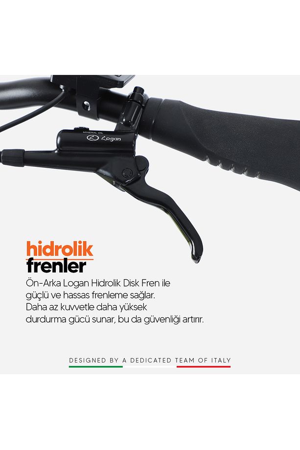 Mr. Fat Hidrolik Disk Katlanabilir Fat Bike 20 Jant Bisiklet - 6