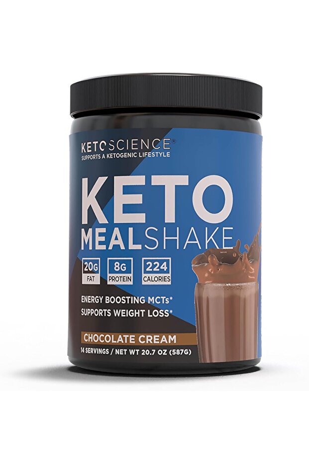 Keto Science Ketogenic Meal Shake Natural Chocolate