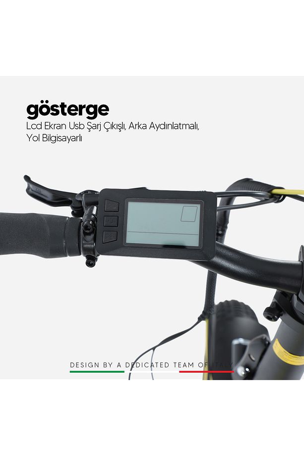 E-Bro 20 Jant Hidrolik Disk Katlanabilir Fat Bike Bisiklet - 8