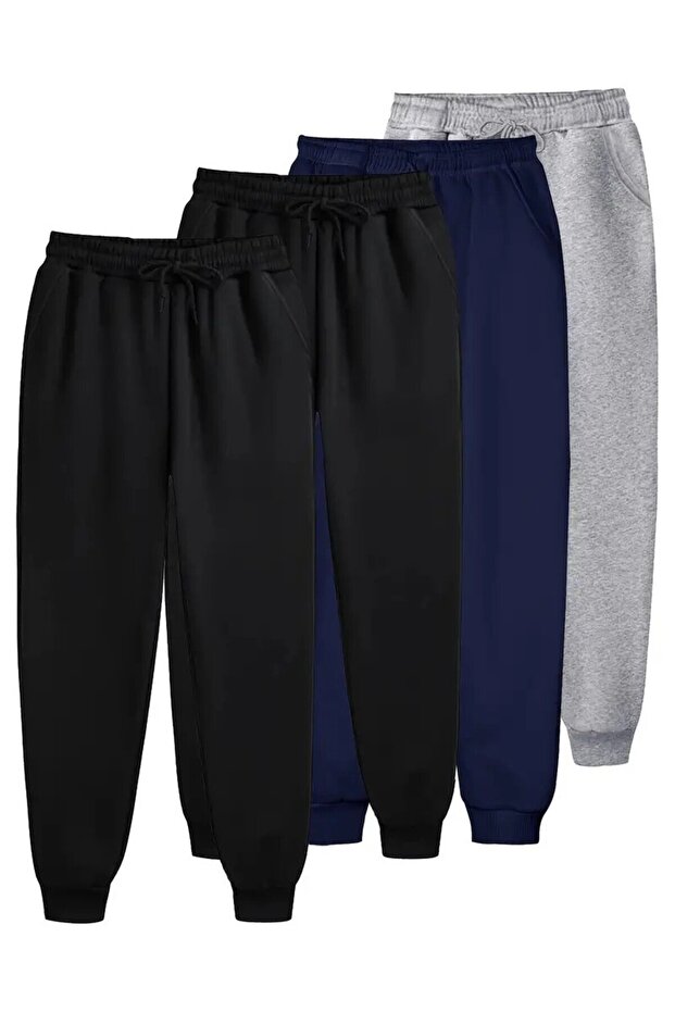4-Piece Sweatpants - Jogger Sweatpants