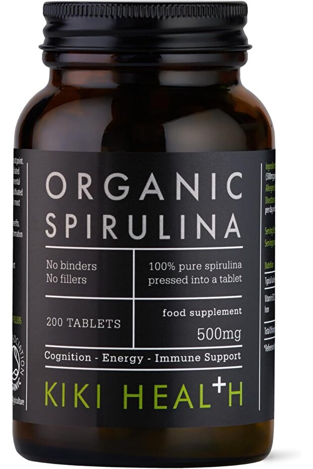 Organic Spirulina, 200 Tablets