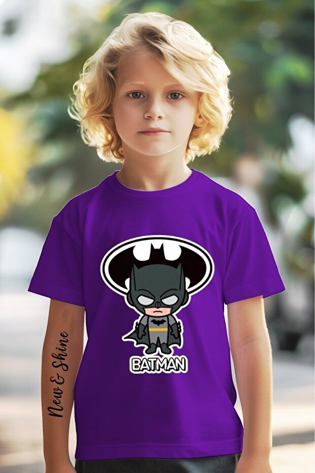 Batman Printed Oversized Kids T-Shirt