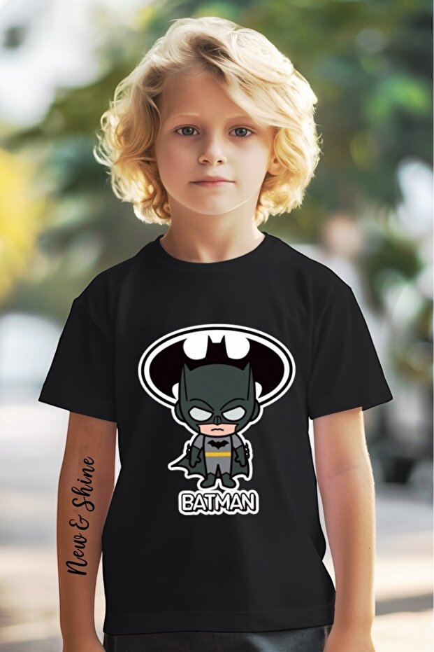 Batman Printed Oversized Kids T-Shirt