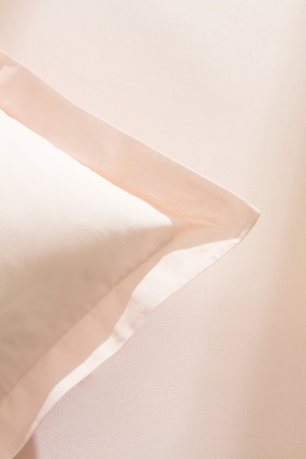 Basic 100% Cotton Single Bed Sheet Set Rose - 2