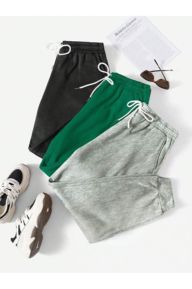 Unisex Track Pants 3 Pack