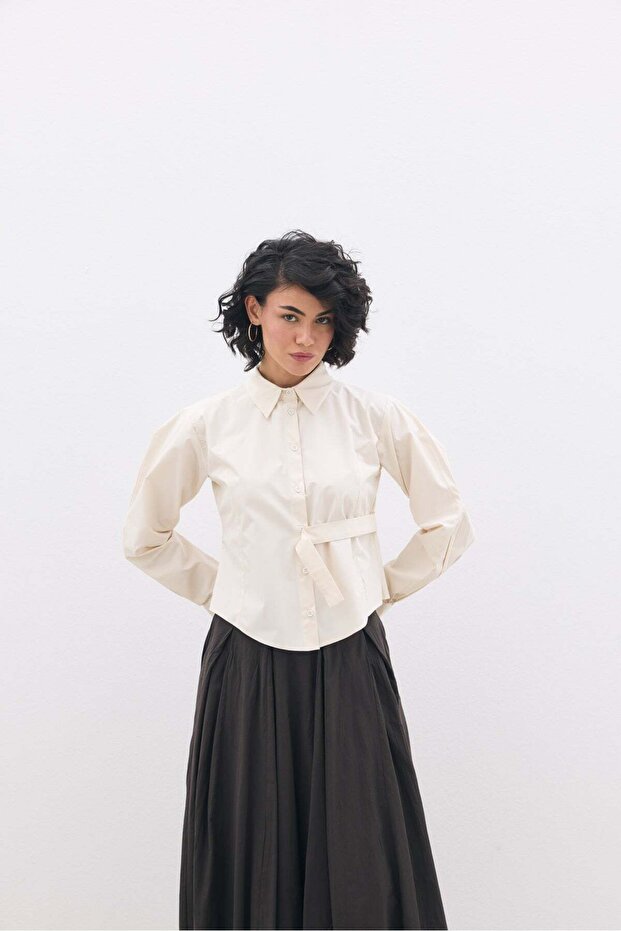 Reset Gömlek Vanilya - 4