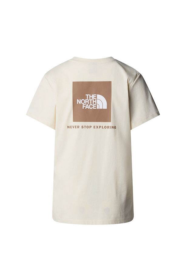 W Ss Box Nse Relaxed Tee Kadin Bej Tshirt Nf0a87nk95r1 - 5