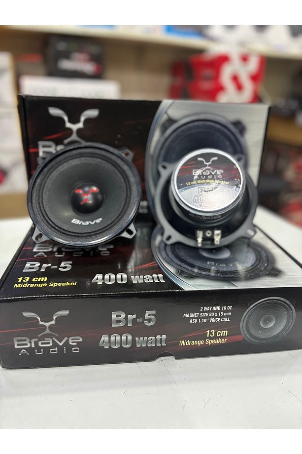 Sn-50 400 Watt 60 Rms 13 Cm Midrange Hoparlör 2 Adet Amfi Uyumludur Yerli Üretim - 5