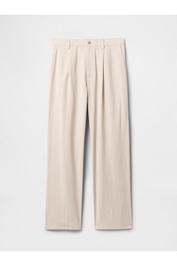 Erkek Bej UltraSoft Pileli Pantolon - 2