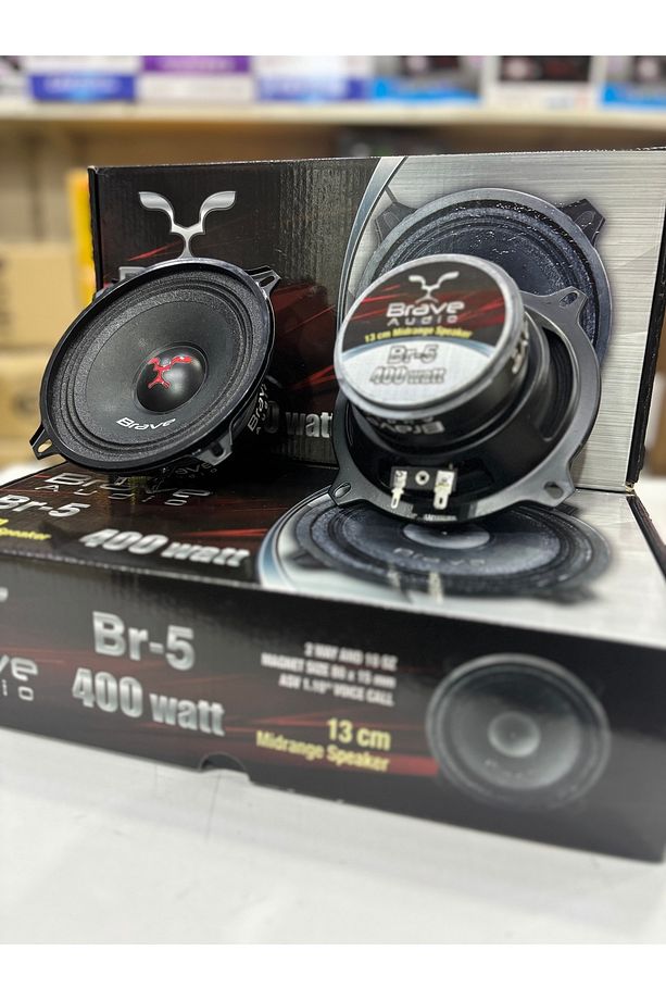 Sn-50 400 Watt 60 Rms 13 Cm Midrange Hoparlör 2 Adet Amfi Uyumludur Yerli Üretim - 3